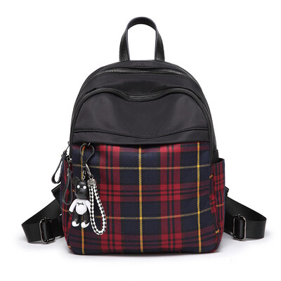 CAROLING ANGEL Vintage Women Plaid Backpack Nylon School Backpacks for Teenage Girls Casual Large Capacity Shoulder Bags
CAROLING ANGEL Vintage Women Plaid Backpack Nylon School Backpacks for Teenage Girls Casual Large Capacity Shoulder Bags