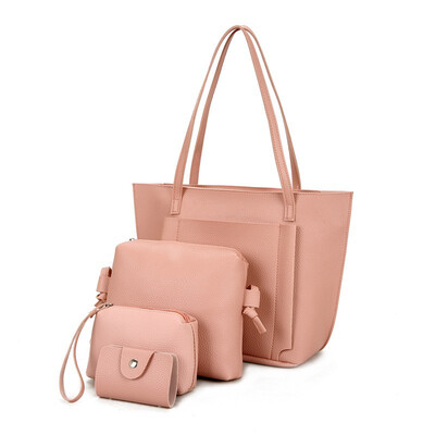 SMOOZA 4pcs bags Women Simple PU Leather Shoulder Crossbody Bag Female Fashion Day Clutch Bag Card Holder Purse Bag Set Bolsa
SMOOZA 4pcs bags Women Simple PU Leather Shoulder Crossbody Bag Female Fashion Day Clutch Bag Card Holder Purse Bag Set Bolsa