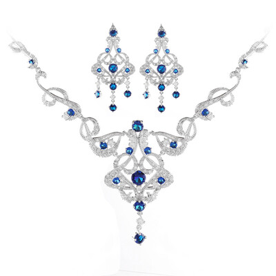 Aiyaya High Quality Cubic Zircon Round Crystal Heart Fashion Jewelry Earrings And Necklace Sets For Wedding
Aiyaya High Quality Cubic Zircon Round Crystal Heart Fashion Jewelry Earrings And Necklace Sets For Wedding