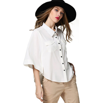 BURDULLY High Quality 2018 Summer Women Batwing Sleeve Chiffon blouse Shirt Elegant Women Tops New Blouse Shirts Fashion Loose
BURDULLY High Quality 2018 Summer Women Batwing Sleeve Chiffon blouse Shirt Elegant Women Tops New Blouse Shirts Fashion Loose