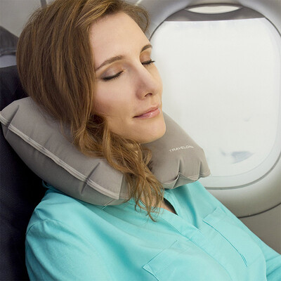 TRAVELON inflatable U-shaped pillow folding portable neck pillow aircraft car travel outdoor nap pillow 02049 Gray 510
TRAVELON inflatable U-shaped pillow folding portable neck pillow aircraft car travel outdoor nap pillow 02049 Gray 510