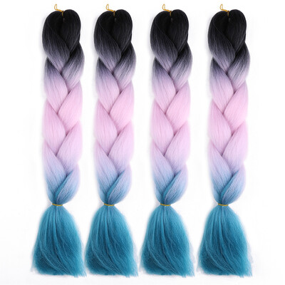 63 Colors 4 piecelot Synthetic 2T3T4T High Temperature Fiber Ombre Braiding Hair 24 inch Jumbo Braids Hair Extensions
63 Colors 4 piecelot Synthetic 2T3T4T High Temperature Fiber Ombre Braiding Hair 24 inch Jumbo Braids Hair Extensions
