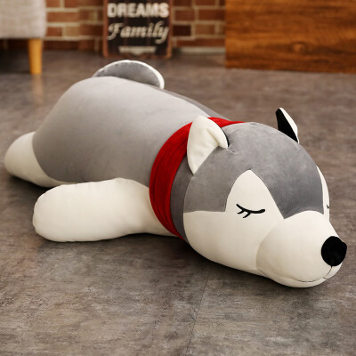 Handmade birthday gift Christmas gift girl girl creative gift practical plush toy doll 75cm gray husky dog dog pillow anniversary gift
Handmade birthday gift Christmas gift girl girl creative gift practical plush toy doll 75cm gray husky dog dog pillow anniversary gift