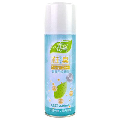 Spring wind silver ion shoes smell spray 220ml1 bottle sports shoes&socks deodorant spray
Spring wind silver ion shoes smell spray 220ml1 bottle sports shoes&socks deodorant spray