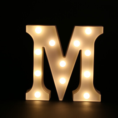 26 White Letter LED Alphabet Light Indoor Battery powered Wall Hanging Night Light Bedroom Wedding Birthday Party Decor
26 White Letter LED Alphabet Light Indoor Battery powered Wall Hanging Night Light Bedroom Wedding Birthday Party Decor