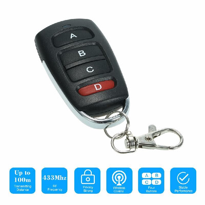 433MHz 4 Buttons Touch Switch Copying Transmitter Cloning Duplicator Garage Opener Electric Garage Door Remote Control Key Fob
433MHz 4 Buttons Touch Switch Copying Transmitter Cloning Duplicator Garage Opener Electric Garage Door Remote Control Key Fob