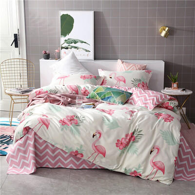 SlowDream Fashion Pink Flamingos Elegant Bedding Set Light Luxury Duvet Cover Active Printing Set Bed Linen Multi Sizes
SlowDream Fashion Pink Flamingos Elegant Bedding Set Light Luxury Duvet Cover Active Printing Set Bed Linen Multi Sizes