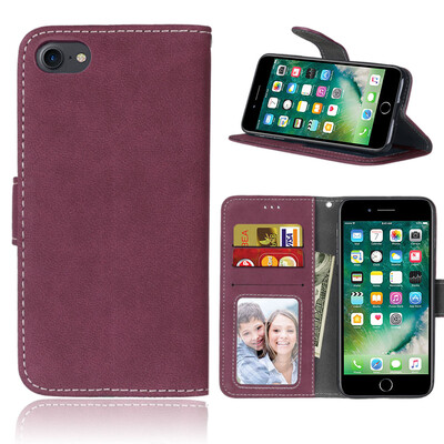 Matte Leather Case For Apple iPhone 7 iPhone 8 Retro Phone case cover for iphone7 iPhone8 47" retro stand case
Matte Leather Case For Apple iPhone 7 iPhone 8 Retro Phone case cover for iphone7 iPhone8 47" retro stand case