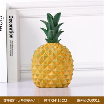 Nordic ins creative resin pineapple Storage tank piggy bank figurines living room TV cabinet home personality decorative ornament
Nordic ins creative resin pineapple Storage tank piggy bank figurines living room TV cabinet home personality decorative ornament
