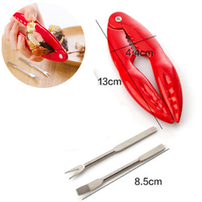 3pcsset portable Seafood Cracker Crab tool crab forks cracker kitchenware sets Picnic kitchen accessories
3pcsset portable Seafood Cracker Crab tool crab forks cracker kitchenware sets Picnic kitchen accessories