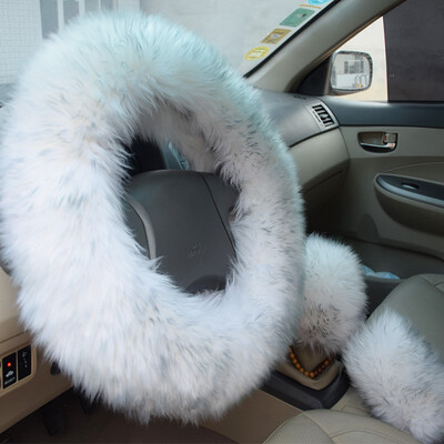 Winter Warm Wool Handbrake Cover Gear Shift Cover Steering Wheel Cover 38cm diameter 1 Set 3 Pcs
Winter Warm Wool Handbrake Cover Gear Shift Cover Steering Wheel Cover 38cm diameter 1 Set 3 Pcs