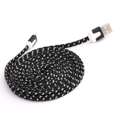 Double Color 1M3FT 2M6FT 3M10FT 8pin Flat Braided Fabric Woven USB Data Sync Charger Cable for iPhone 5 5S 6 6S Plus
Double Color 1M3FT 2M6FT 3M10FT 8pin Flat Braided Fabric Woven USB Data Sync Charger Cable for iPhone 5 5S 6 6S Plus