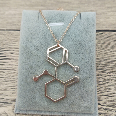 New Trendy Small Ketamine Molecule Necklace in Rectangle Multipolar Neuron Biology Gift Psychology Jewellery
New Trendy Small Ketamine Molecule Necklace in Rectangle Multipolar Neuron Biology Gift Psychology Jewellery