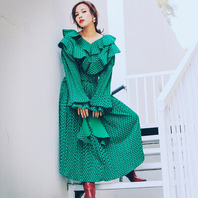 Floral Long Dress Female Ruffles Sashes High Waist Flare Sleeve Holiday Dresses Summer Women Fashion Sweet Clothing
Floral Long Dress Female Ruffles Sashes High Waist Flare Sleeve Holiday Dresses Summer Women Fashion Sweet Clothing