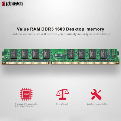 Fashion KVR Desktop RAM 1600MHz 2G4G8G Non ECC DDR3 PC3-12800 CL11 240 Pin DIMM Motherboard Memory for PC
Fashion KVR Desktop RAM 1600MHz 2G4G8G Non ECC DDR3 PC3-12800 CL11 240 Pin DIMM Motherboard Memory for PC
