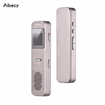 Aibecy Voice Activated Recorder Digital Voice Recorder MP3 Music Player with Loudspeaker for Meetings Lectures
Aibecy Voice Activated Recorder Digital Voice Recorder MP3 Music Player with Loudspeaker for Meetings Lectures