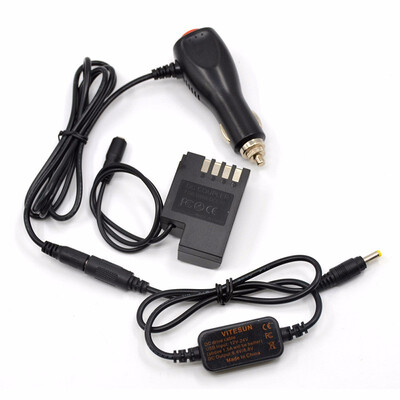 12V-24V car Cigarette chargerdc adapter cableDMW-DCC12 DMW-BLF19 dummy battery for Lumix DMC-GH3K DMC-GH4 DMC-GH5 GH3 GH4 GH5s
12V-24V car Cigarette chargerdc adapter cableDMW-DCC12 DMW-BLF19 dummy battery for Lumix DMC-GH3K DMC-GH4 DMC-GH5 GH3 GH4 GH5s