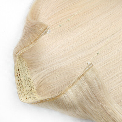 BHF hair 100 virgin remy cuticle hair thick ends flip in halo hair extension
BHF hair 100 virgin remy cuticle hair thick ends flip in halo hair extension