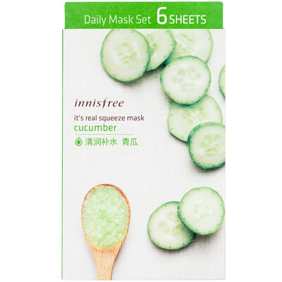 Innisfree really fresh moisturizing mask - cucumber 20ml 6 moisturizing moisturizing sleep skin care skin care products
Innisfree really fresh moisturizing mask - cucumber 20ml 6 moisturizing moisturizing sleep skin care skin care products