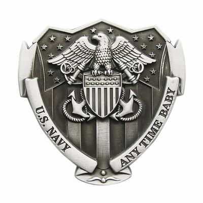 New Vintage American Pride US Navy Hero Belt Buckle Gurtelschnalle Boucle de ceinture
New Vintage American Pride US Navy Hero Belt Buckle Gurtelschnalle Boucle de ceinture