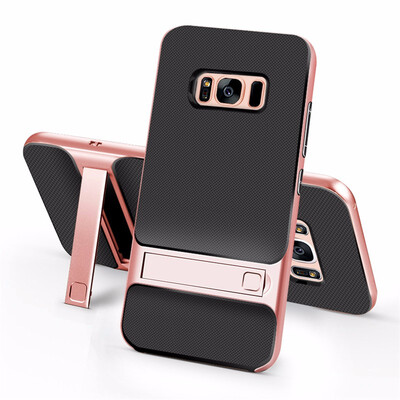 Goowiiz Phone Case For Samsung Galaxy S7S8S8 Plus Fashion Slim Shockproof Silicone TPU PC Hard Bracket
Goowiiz Phone Case For Samsung Galaxy S7S8S8 Plus Fashion Slim Shockproof Silicone TPU PC Hard Bracket