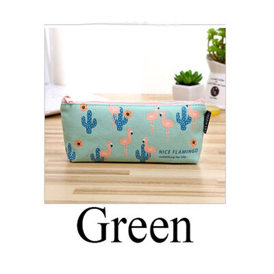 Fashion New School Supplies Cosmetic Large Capacity Flamingo Pencil Case Zip Coin Bag Canvas Makeup Pouch
Fashion New School Supplies Cosmetic Large Capacity Flamingo Pencil Case Zip Coin Bag Canvas Makeup Pouch