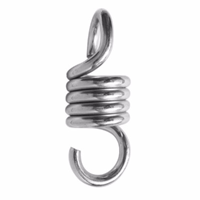 2Pcs Sturdy Steel Extension Spring 660LB Weight Capacity for Hammock Chair Hanging Porch Suspension Hooks Garden Swing Punch Bag
2Pcs Sturdy Steel Extension Spring 660LB Weight Capacity for Hammock Chair Hanging Porch Suspension Hooks Garden Swing Punch Bag
