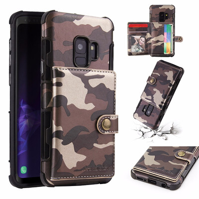 SHS Phone Case For Samsung Galaxy S9S9 Plus Fashion Card slot Camouflage Multifunction Purse Protection
SHS Phone Case For Samsung Galaxy S9S9 Plus Fashion Card slot Camouflage Multifunction Purse Protection