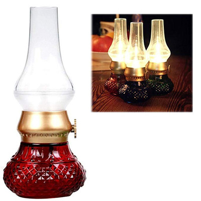 LED Rechargeable Flameless Candle Lantern Vintage Oil Table Lamp with Blow ONOFF Control Dimmer Control Kerosene Night Light
LED Rechargeable Flameless Candle Lantern Vintage Oil Table Lamp with Blow ONOFF Control Dimmer Control Kerosene Night Light