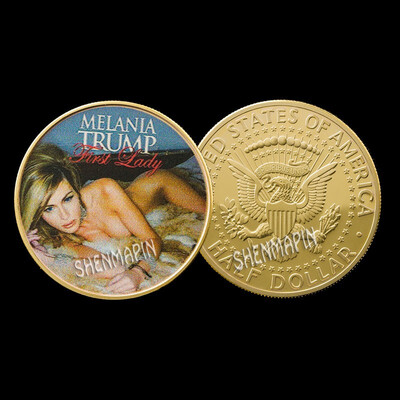 Americas first lady gold plated Commemorative coin sexy model challenges souvenir love collection
Americas first lady gold plated Commemorative coin sexy model challenges souvenir love collection