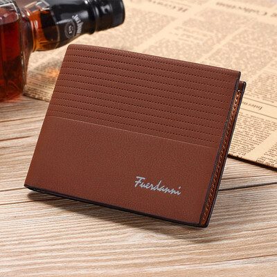 Mens short wallet business Vintage leisure wallet multi card European&American style temperament leather wallet practical 
Mens short wallet business Vintage leisure wallet multi card European&American style temperament leather wallet practical