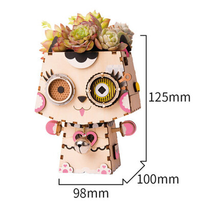 If state stereo stitching wooden flower pot trough assembled model manual diy wood fleshy flower pot creative flower pot toy gift Mo Qianyuan
If state stereo stitching wooden flower pot trough assembled model manual diy wood fleshy flower pot creative flower pot toy gift Mo Qianyuan