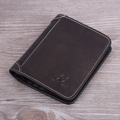 Mens short frosted purse retro seventy percent off wallet youth multi card Fashion Wallet
Mens short frosted purse retro seventy percent off wallet youth multi card Fashion Wallet