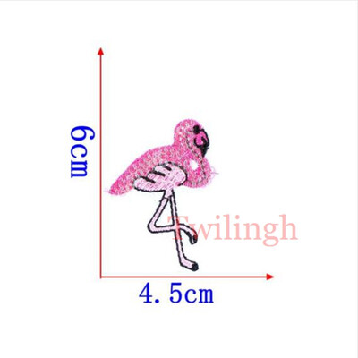 1 pcslot Brand Embroidered Patches Pink Bird Flamingo Sequin Patches Iron On Fabric Badge Sew On Clothes Appliques DIY Stickers
1 pcslot Brand Embroidered Patches Pink Bird Flamingo Sequin Patches Iron On Fabric Badge Sew On Clothes Appliques DIY Stickers