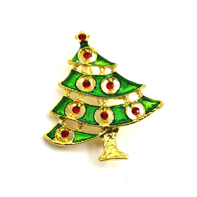 Vanker Xmas Christmas Gift Santa Claus Shirt Decor Alloy Gold-plated Brooch Pin Green Tree Style
Vanker Xmas Christmas Gift Santa Claus Shirt Decor Alloy Gold-plated Brooch Pin Green Tree Style