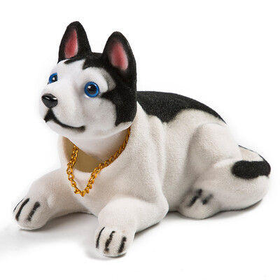 40000 km car decoration car shaking head dog cartoon creative car interior jewelry doll dog doll Husky SWY6001
40000 km car decoration car shaking head dog cartoon creative car interior jewelry doll dog doll Husky SWY6001