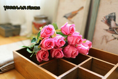 YOOSA 10pcs lot Rose Artificial Flowers High Quality Silk Flower Simulation flores Fake Plant Wedding Party Home Desktop Decor
YOOSA 10pcs lot Rose Artificial Flowers High Quality Silk Flower Simulation flores Fake Plant Wedding Party Home Desktop Decor