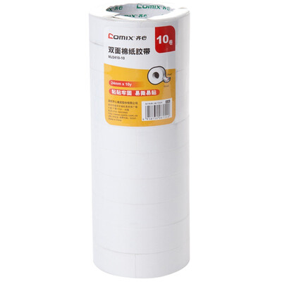 COMIX) 10 packs 24mm * 5y (4.57 meters) double-sided foam tape sponge tape foam tape office stationery PM2405-10
COMIX) 10 packs 24mm * 5y (4.57 meters) double-sided foam tape sponge tape foam tape office stationery PM2405-10