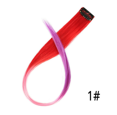 20" Synthetic Clip In Hair Extensions One Piece Rainbow Clip On Hair Pieces For Women 50cm Purple Pink Wig Ombre Hair Extension
20" Synthetic Clip In Hair Extensions One Piece Rainbow Clip On Hair Pieces For Women 50cm Purple Pink Wig Ombre Hair Extension