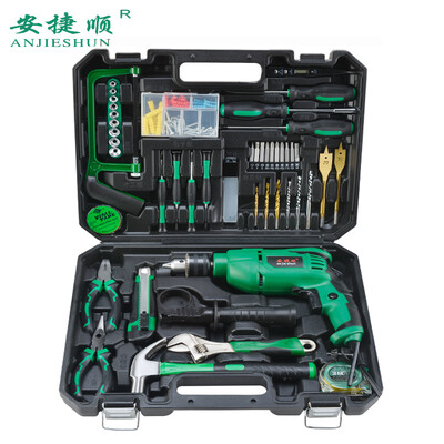 An Jieshun ANJIESHUN Multi-function Impact Drill Set Drill Toolbox Household Electric Hammer Hand Drill Electric Screwdriver Power Tools
An Jieshun ANJIESHUN Multi-function Impact Drill Set Drill Toolbox Household Electric Hammer Hand Drill Electric Screwdriver Power Tools