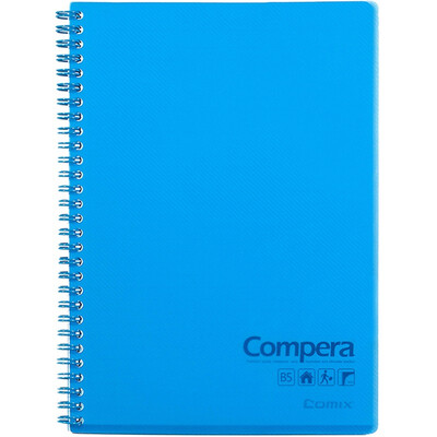 COMIX) CPA5801 Compera double helix PP side of this / notepad A5 page 80 through green
COMIX) CPA5801 Compera double helix PP side of this / notepad A5 page 80 through green