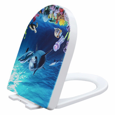 Toilet Cover Thickening Slow Down Toilet Seat Covers 3D Three-dimensional Pattern Printing Toilet Lid
Toilet Cover Thickening Slow Down Toilet Seat Covers 3D Three-dimensional Pattern Printing Toilet Lid