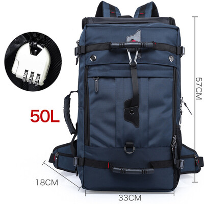 40L 50L Men Backpack Travel Bag Large Capacity Versatile Utility Mountaineering Multifunctional Waterproof Backpack Luggage Bag
40L 50L Men Backpack Travel Bag Large Capacity Versatile Utility Mountaineering Multifunctional Waterproof Backpack Luggage Bag