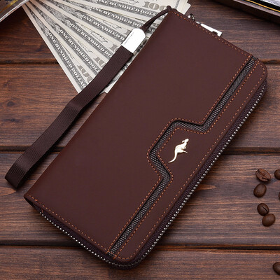 Mens zipper wallet business leisure retro multi card handbag youth personality handbag man
Mens zipper wallet business leisure retro multi card handbag youth personality handbag man