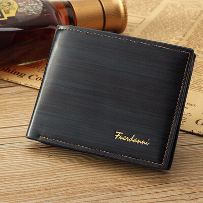 Mens short wallet business Vintage leisure wallet multi card European&American style temperament leather wallet practical
Mens short wallet business Vintage leisure wallet multi card European&American style temperament leather wallet practical