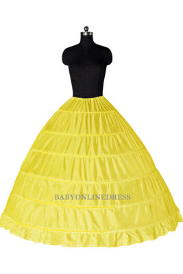 High Quality 2018 New Fashion 6 Hoops Wedding Petticoat White Crinoline Underskirt for Wedding Dress Bridal Gowns
High Quality 2018 New Fashion 6 Hoops Wedding Petticoat White Crinoline Underskirt for Wedding Dress Bridal Gowns