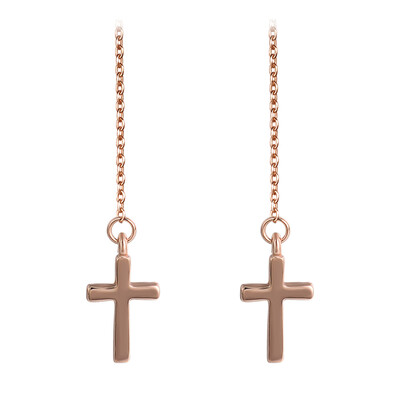 Yoursfs Cross Stud Earrings Rose GP Crucifix Clear CZ Vintage Drop Dangle Earrings Women Jewelry
Yoursfs Cross Stud Earrings Rose GP Crucifix Clear CZ Vintage Drop Dangle Earrings Women Jewelry