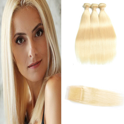 HCDIVA Malaysian Staright Hair 613 Blond Bundle With Closure 4PCSLOT 44 Closure Remy Hair Extensions Free Shipping
HCDIVA Malaysian Staright Hair 613 Blond Bundle With Closure 4PCSLOT 44 Closure Remy Hair Extensions Free Shipping