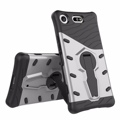 Goowiiz Phone Case For Sony Xperia XZ1XZ1 CompactXZ1 Mini Luxury Armor TPUPC Silicone Hard Bracket
Goowiiz Phone Case For Sony Xperia XZ1XZ1 CompactXZ1 Mini Luxury Armor TPUPC Silicone Hard Bracket