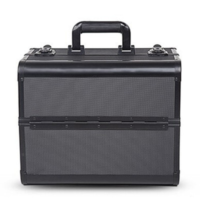 Women Aluminum ABS Makeup Organizer Large Capacity Multilayer Clapboard Cosmetic Bag Case Beauty Salon Tattoos Nail Art Tool Bin
Women Aluminum ABS Makeup Organizer Large Capacity Multilayer Clapboard Cosmetic Bag Case Beauty Salon Tattoos Nail Art Tool Bin